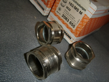 163/MS M M32 Kabelverschraubung Messing M32x1,5